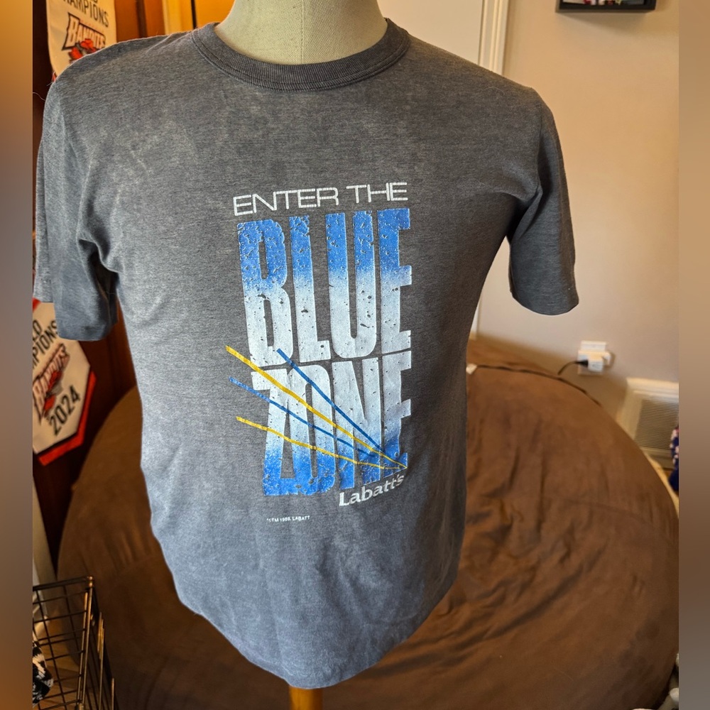 Vintage Single Stitch 1988 Labatt Blue Shirt